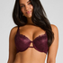 Hollie Padded Underwired Bra, Purple