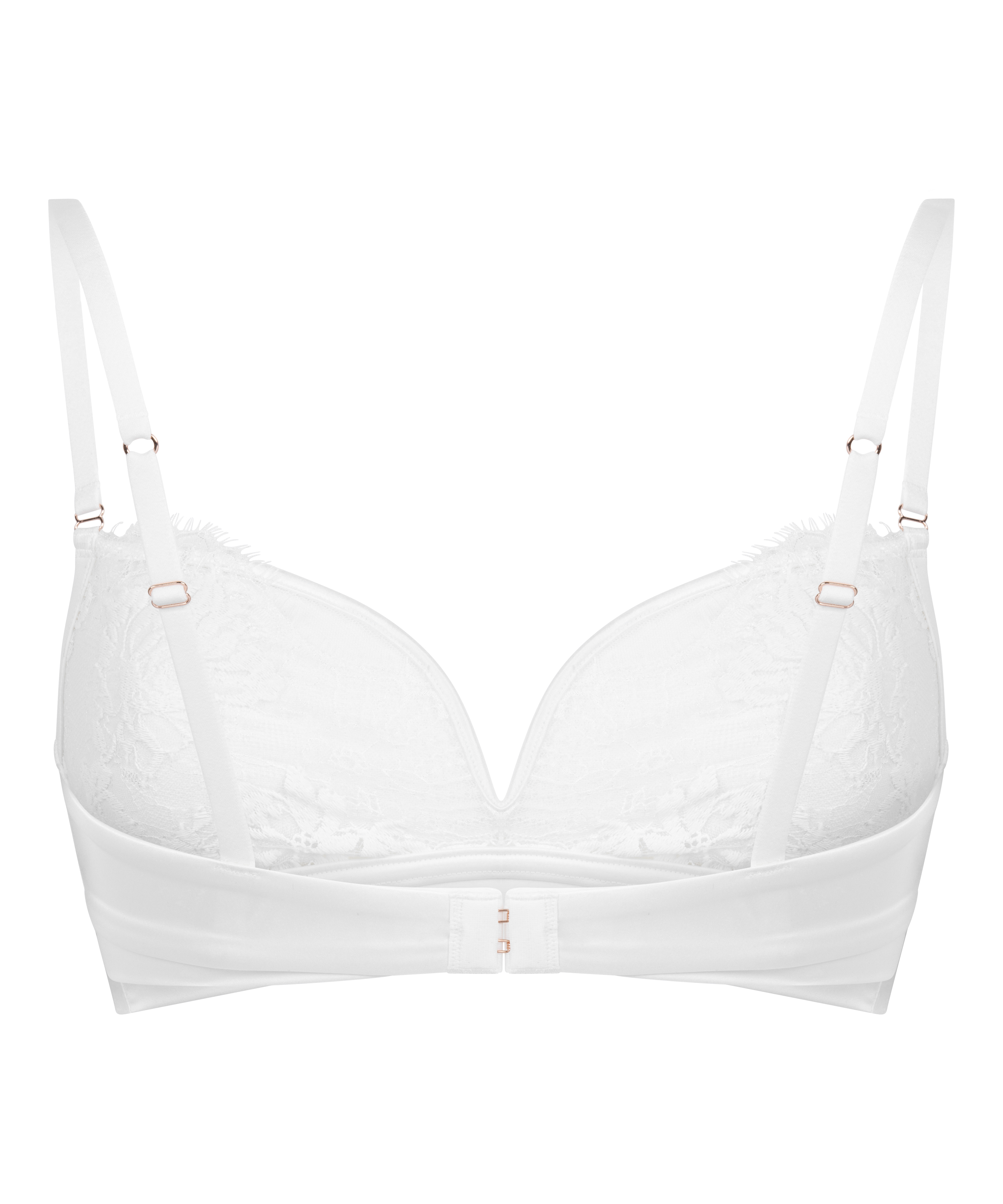Tiah Bralette, White, main