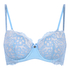 Marine Padded Underwired Bra, Blue