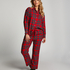 Tall Flannel Pyjama Pants, Red