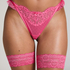 Harmony Highleg Thong, Pink