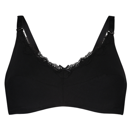 Non-Padded Nursing Bra, Black