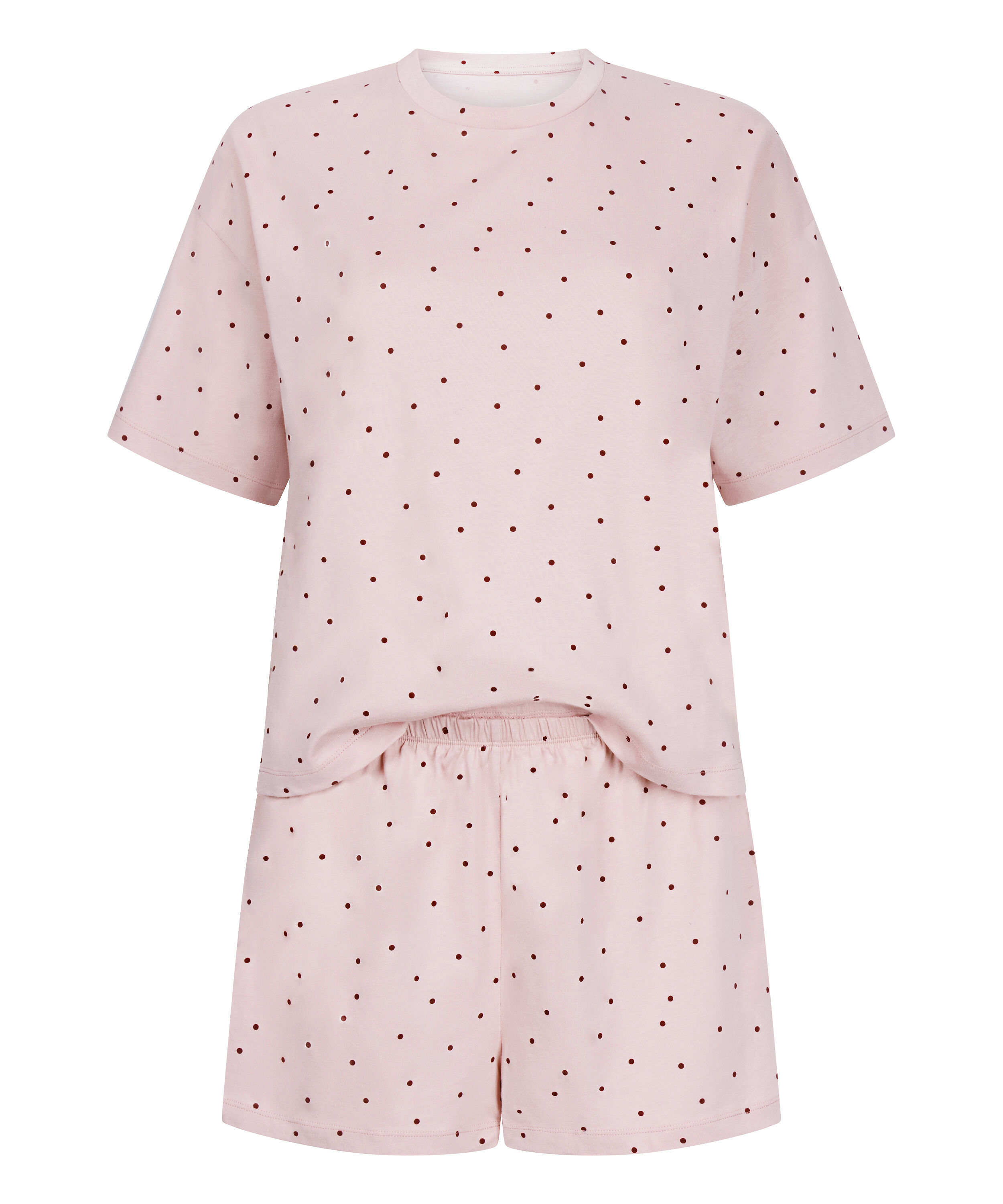 Pyjama Set Cotton Jersey Short, Purple