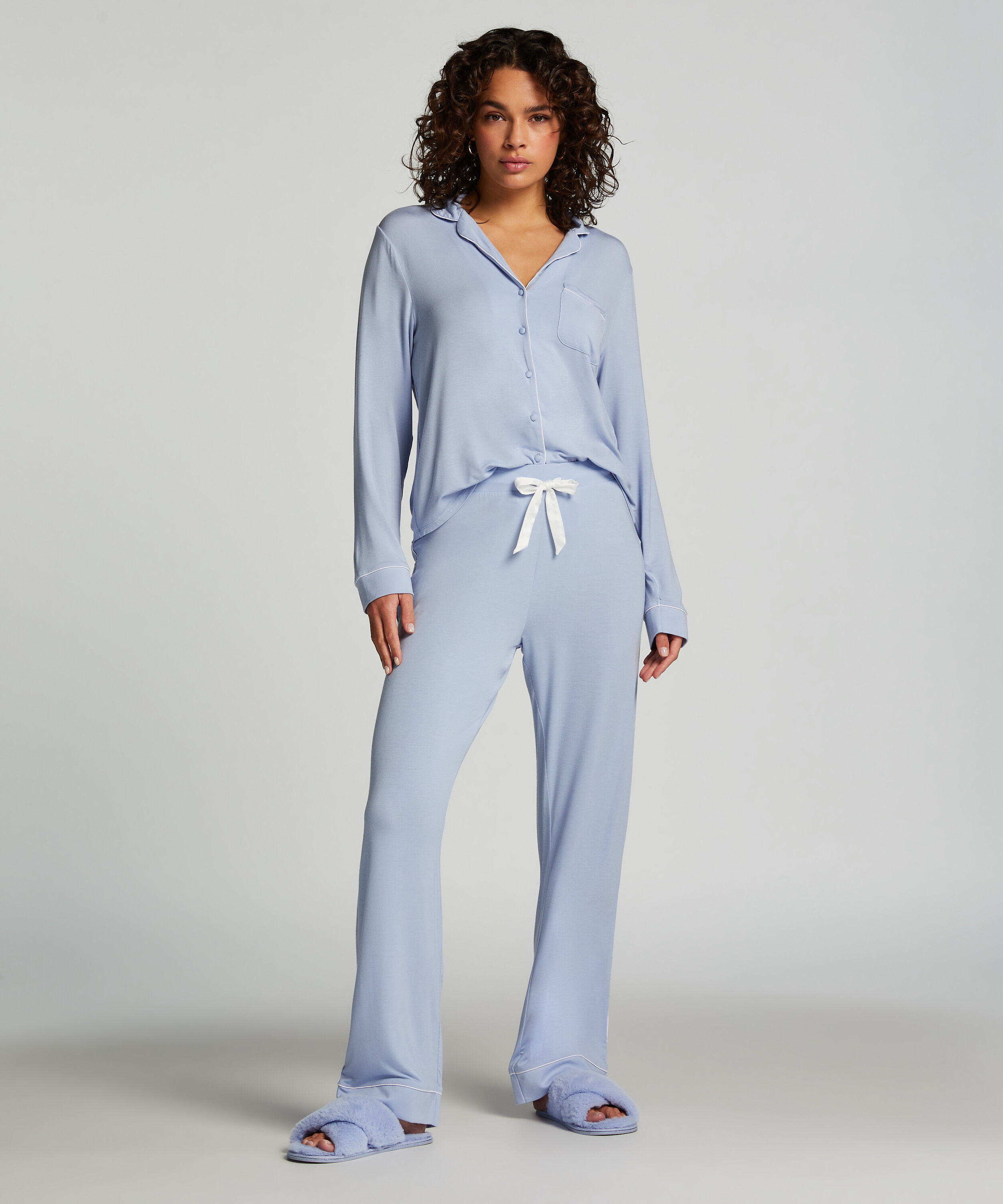 Essential Jersey Long-Sleeved Jacket, Blue