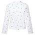 Jacquard Jacket Longsleeve, White