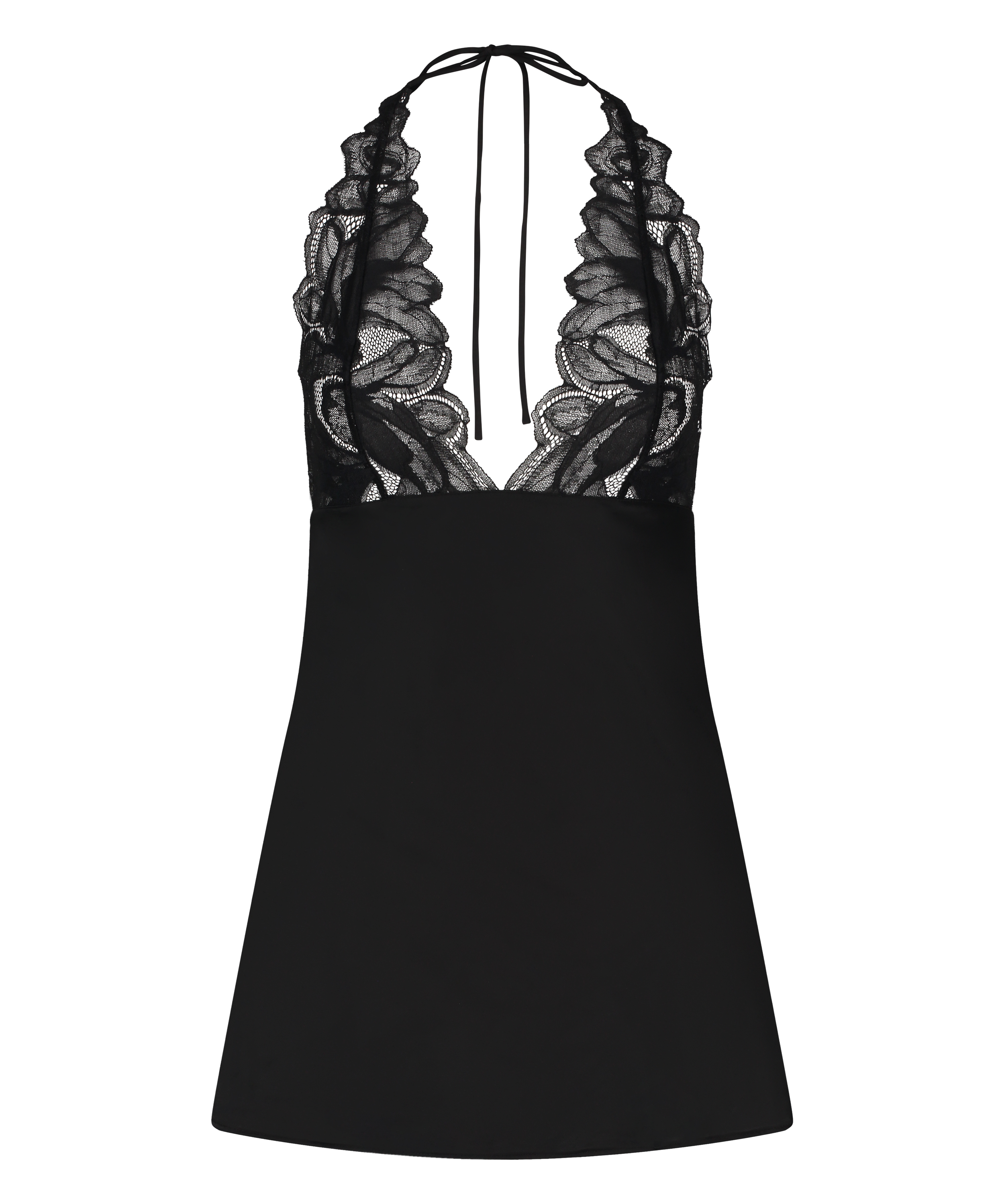 Billie Slip Dress, Black, main