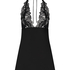 Billie Slip Dress, Black