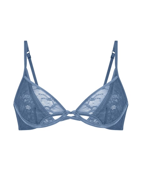 Molly Non-Padded Underwired Bra, Blue