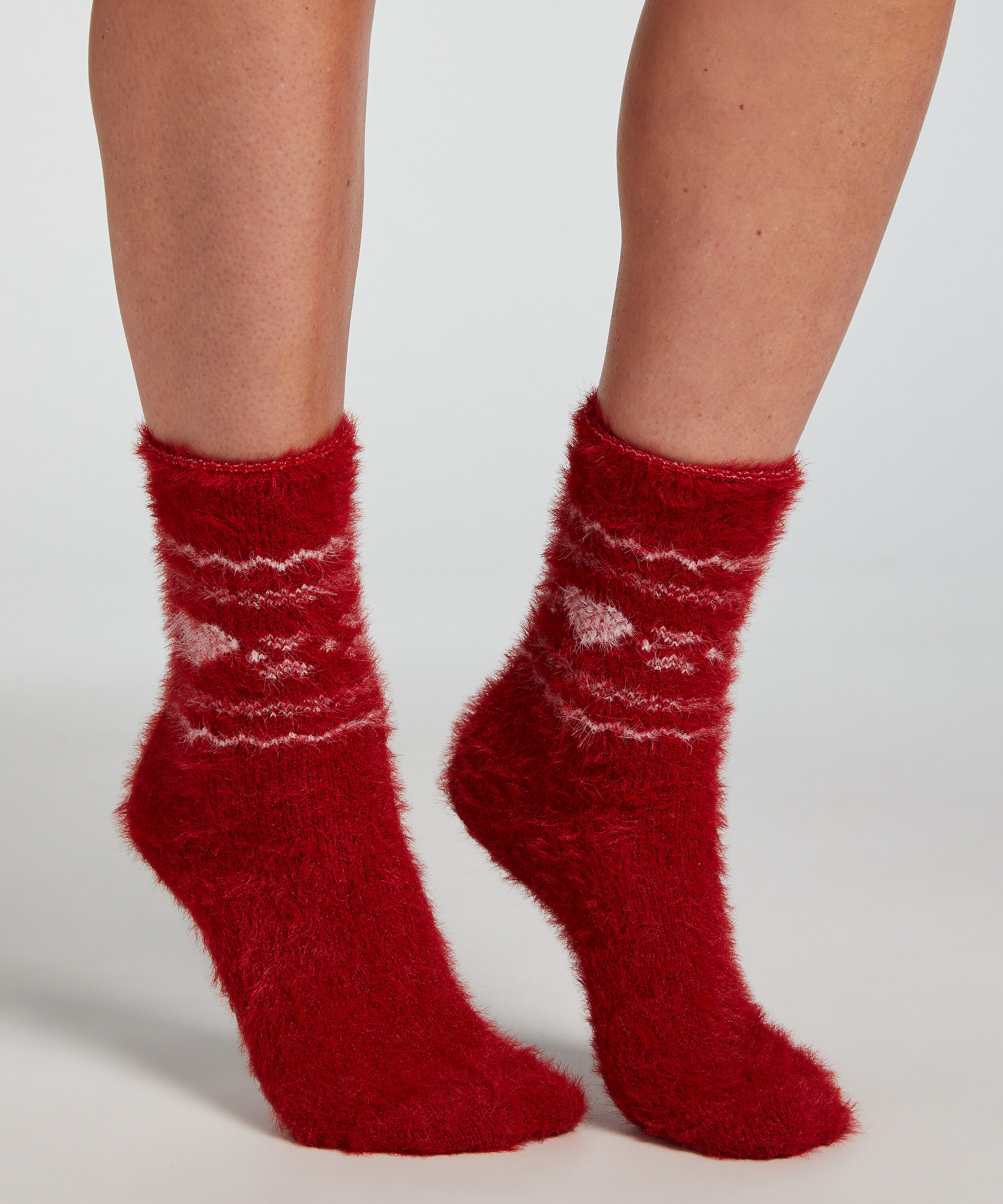 2 pairs of socks Cosy, Red