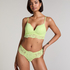 Shiloh Padded Non-wired Longline Bra, Green