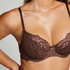 Marine Non-Padded Underwired Bra, Brown