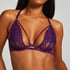 Cinnamon Non-Padded Underwired Bra, Purple