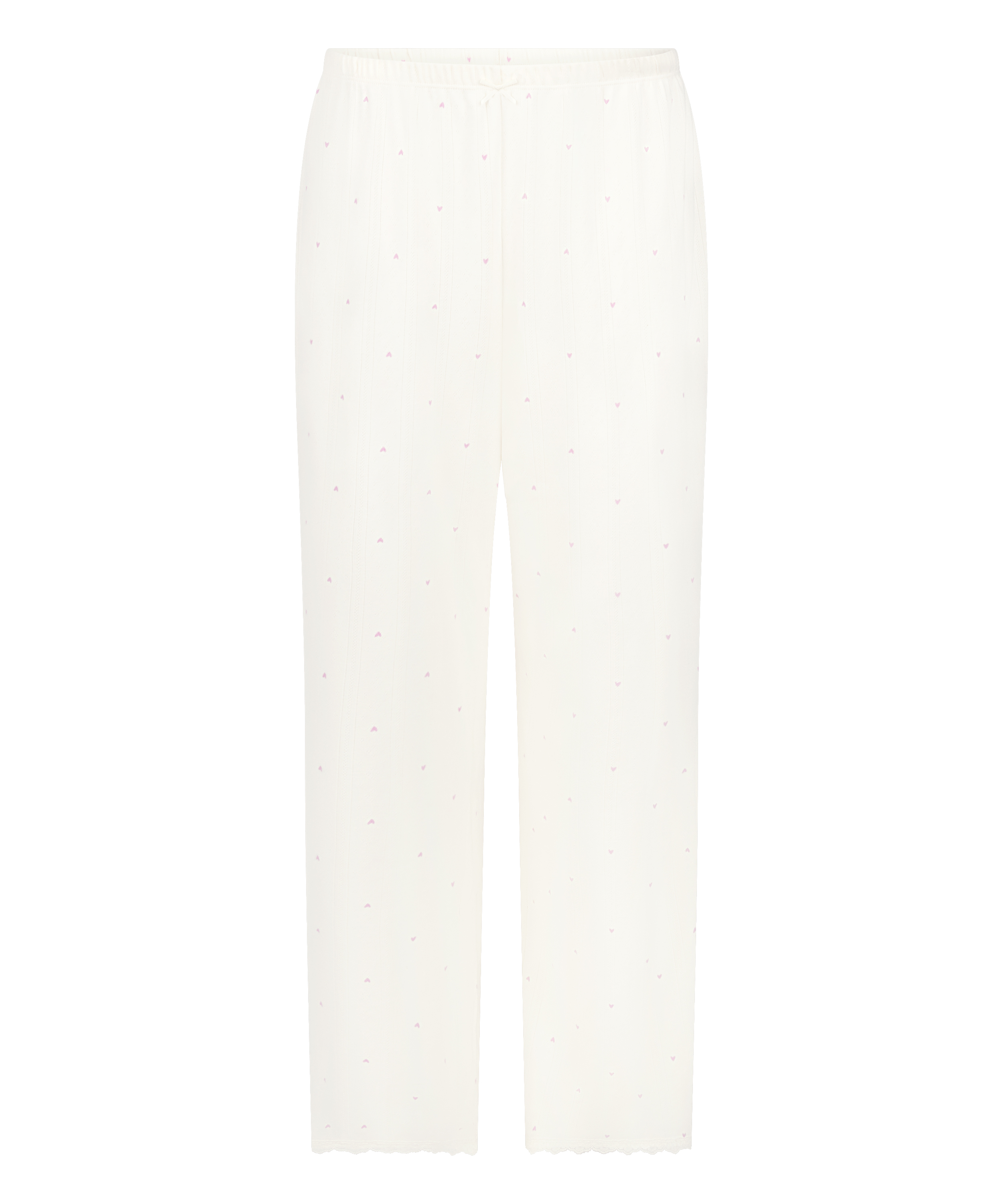 Pointelle Pant, White, main