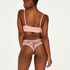 V-shape Mesh Brazilian, Pink