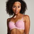 Marine Padded Underwired Bra, Pink