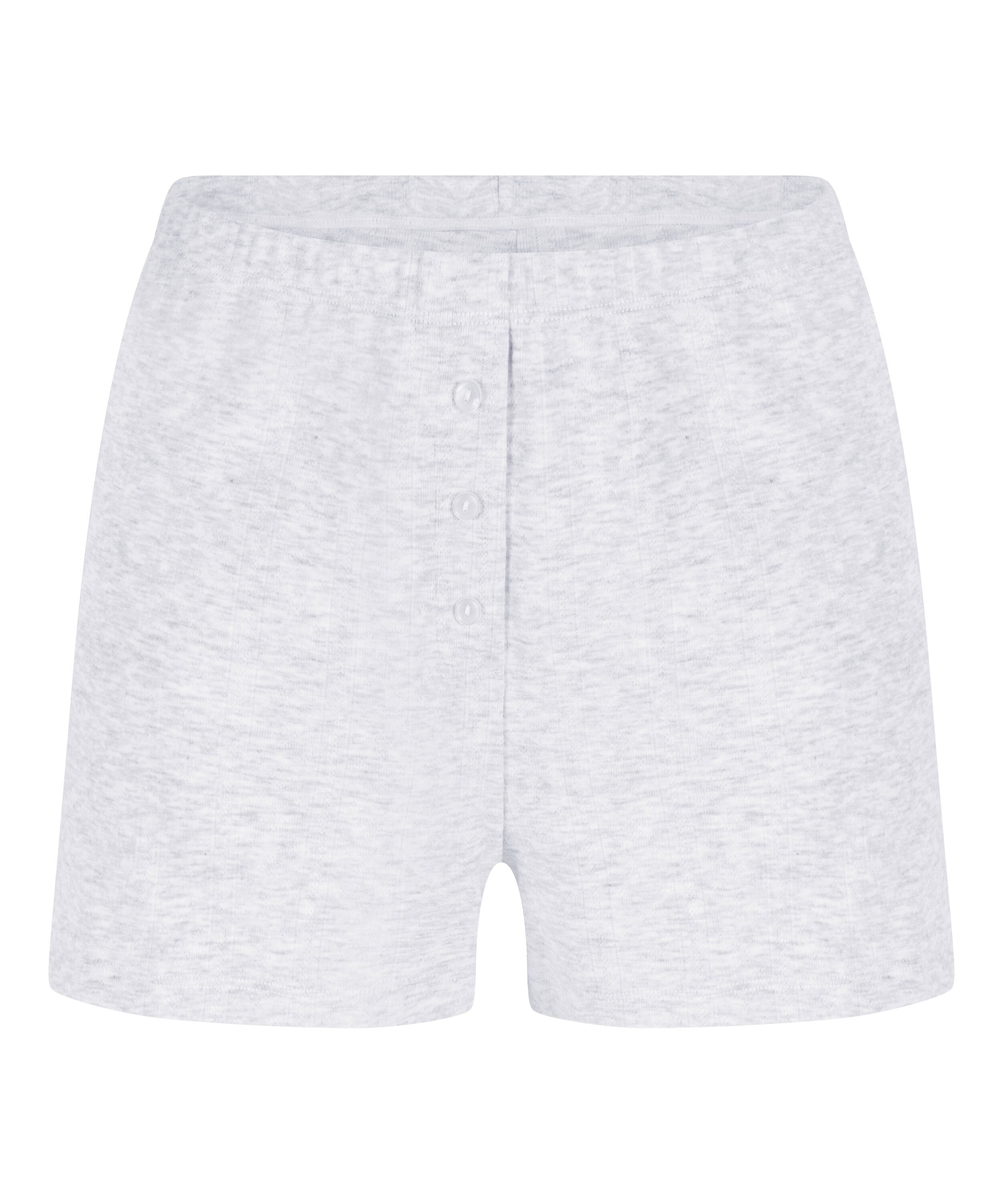 Pointelle shorts, Grey