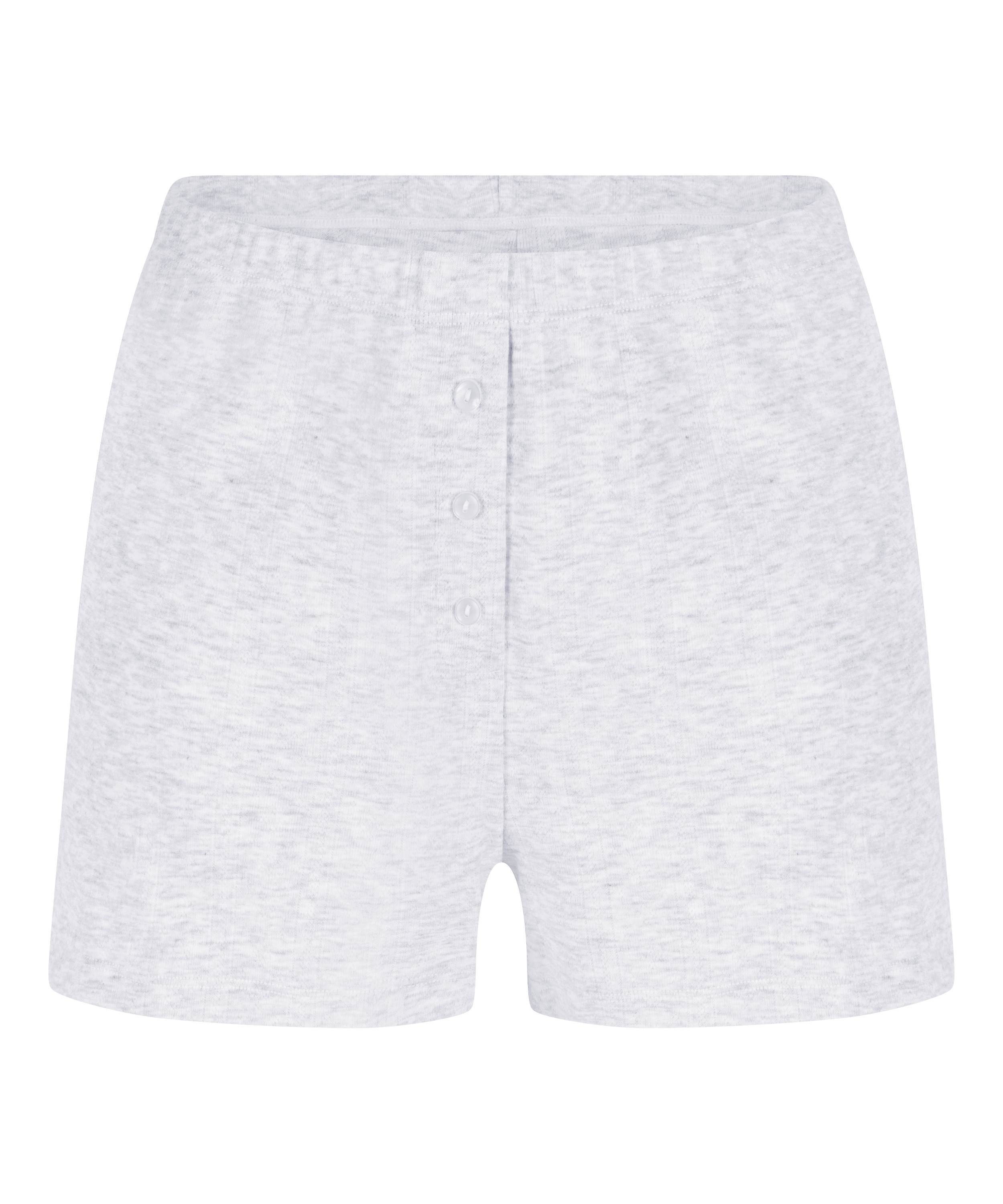 Pointelle shorts, Grey, main