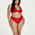 Iva high leg Brazilian Curvy, Red