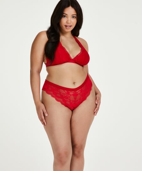 Iva high leg Brazilian Curvy, Red