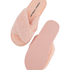 Fake Fur Slippers, Pink