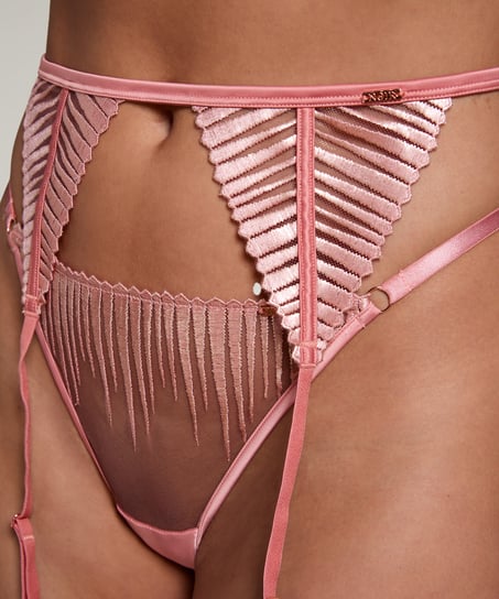 Alice Suspenders, Pink