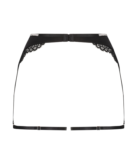 Beth Suspender belt, Black