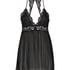 Chiffon babydoll, Black