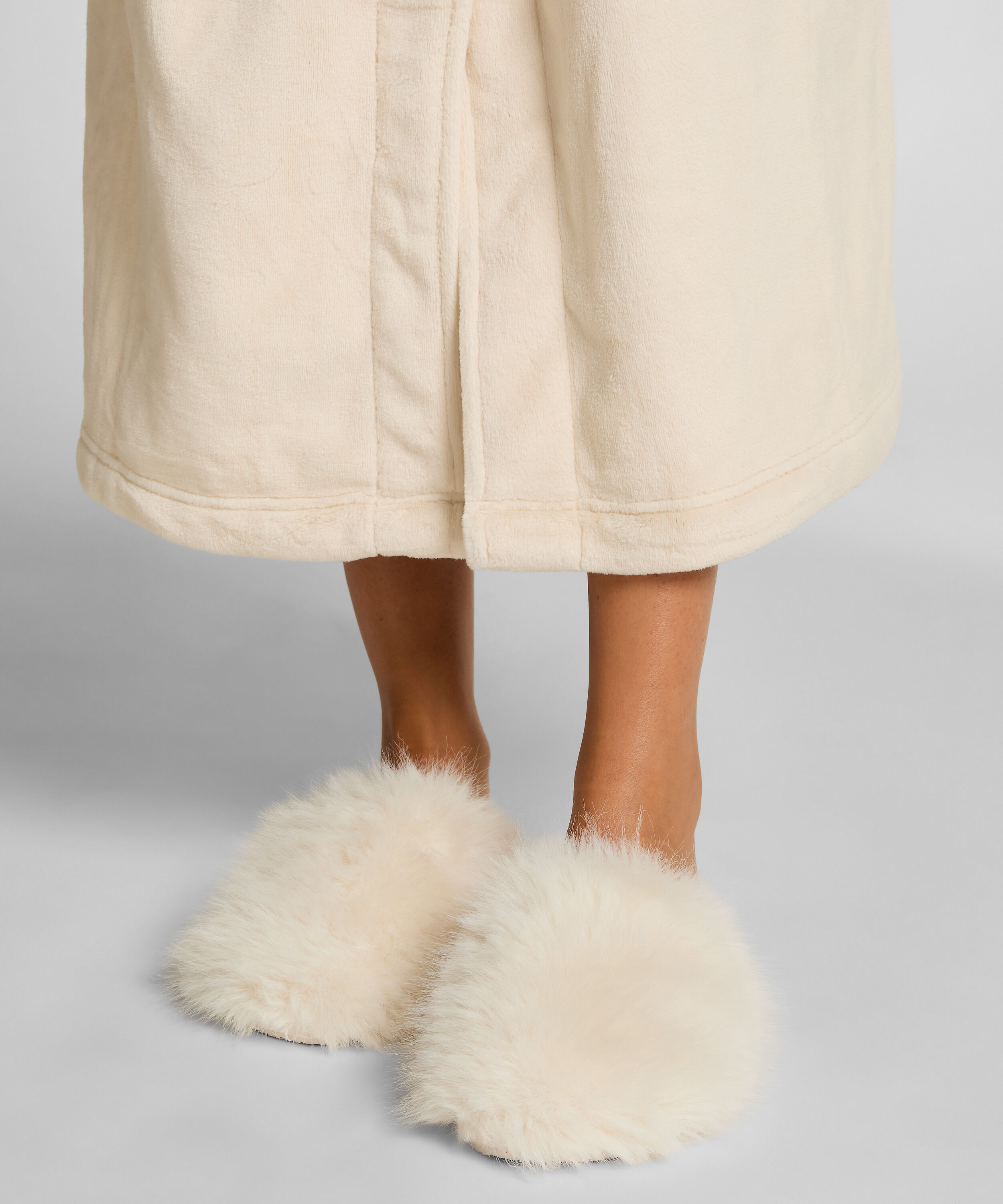 Slippers Isabella, White Slippers Isabella, White