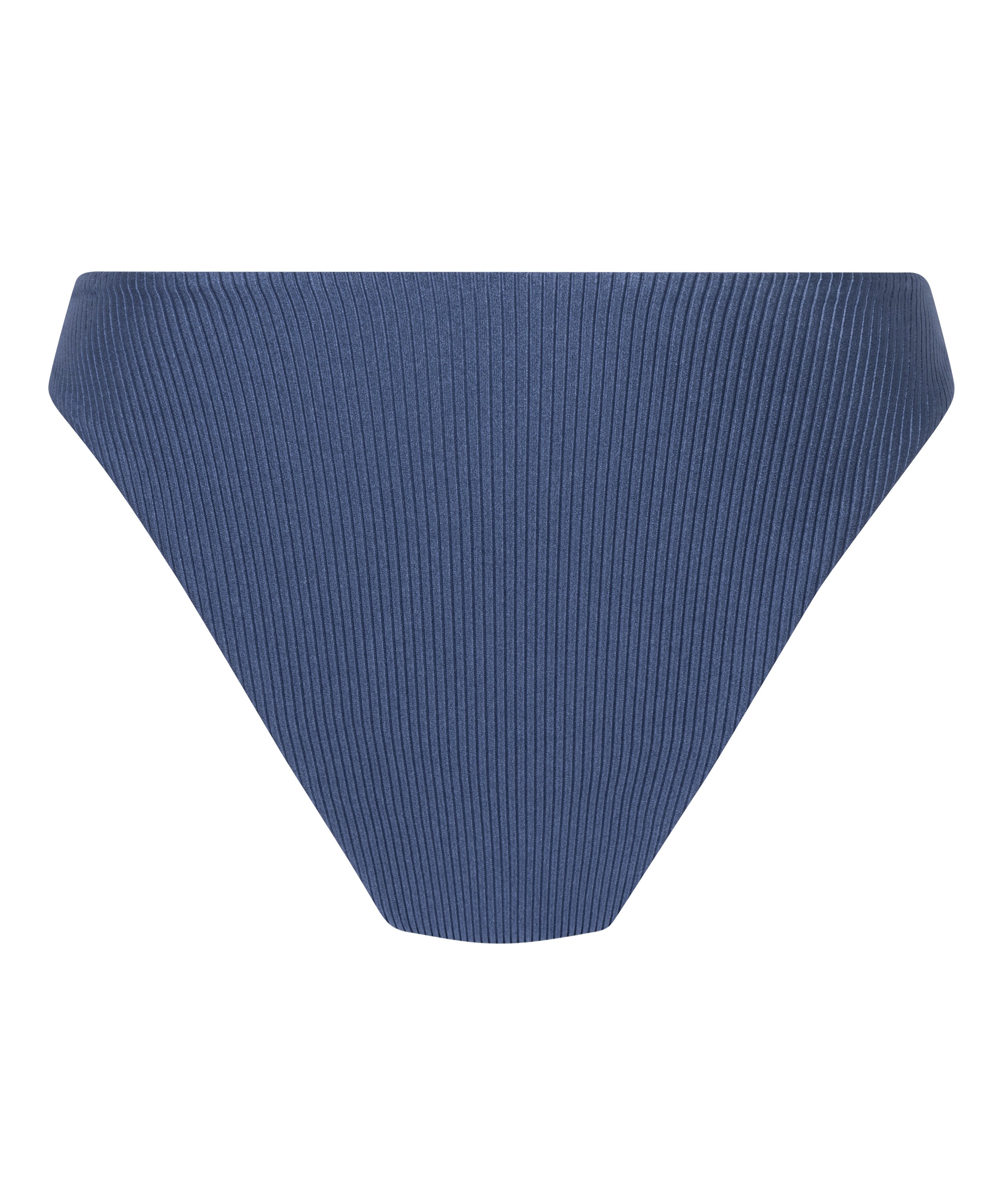 Sardinia High-Leg Bikini Bottoms, Blue, main