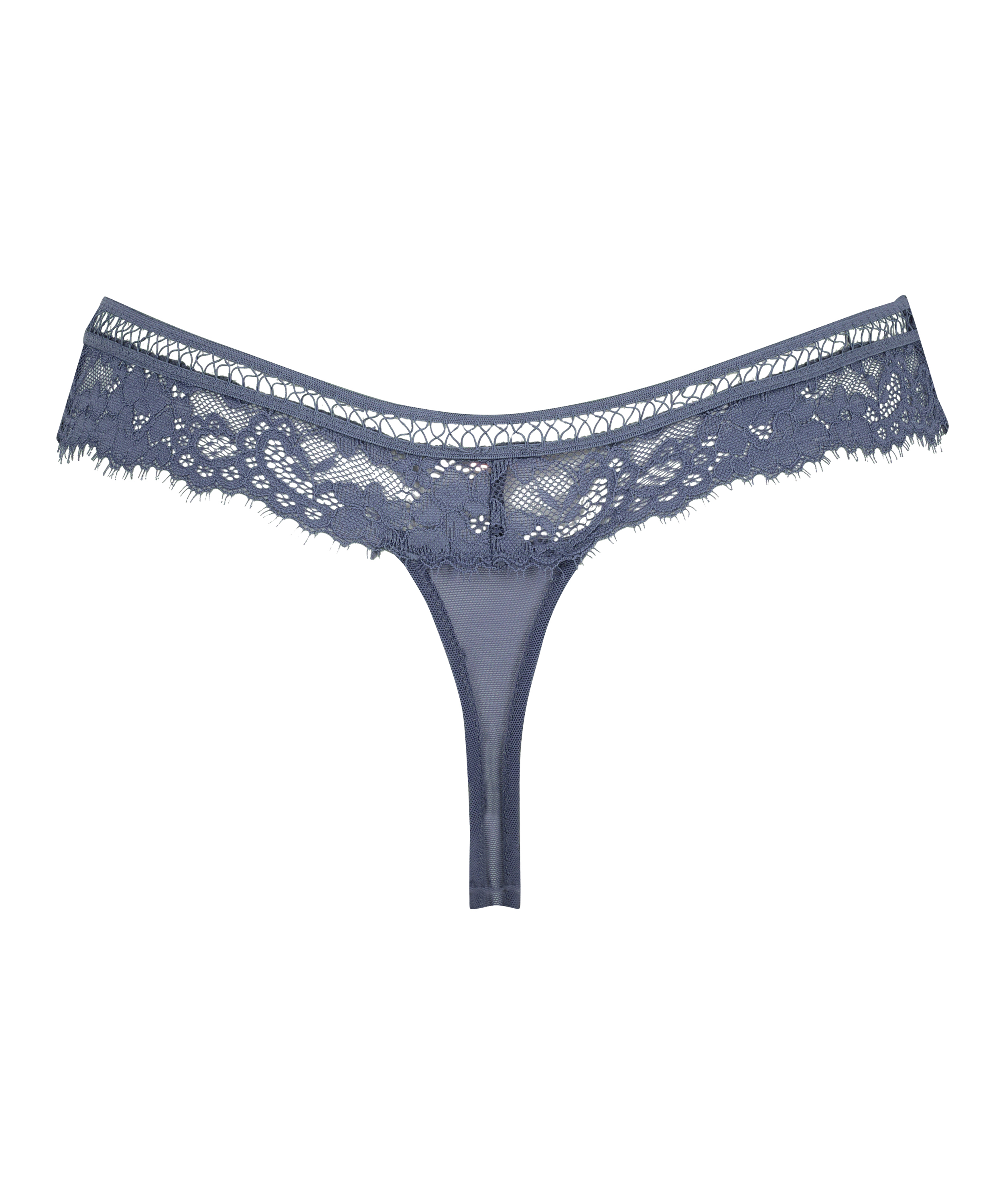 Gianni extra low rise thong, Blue, main