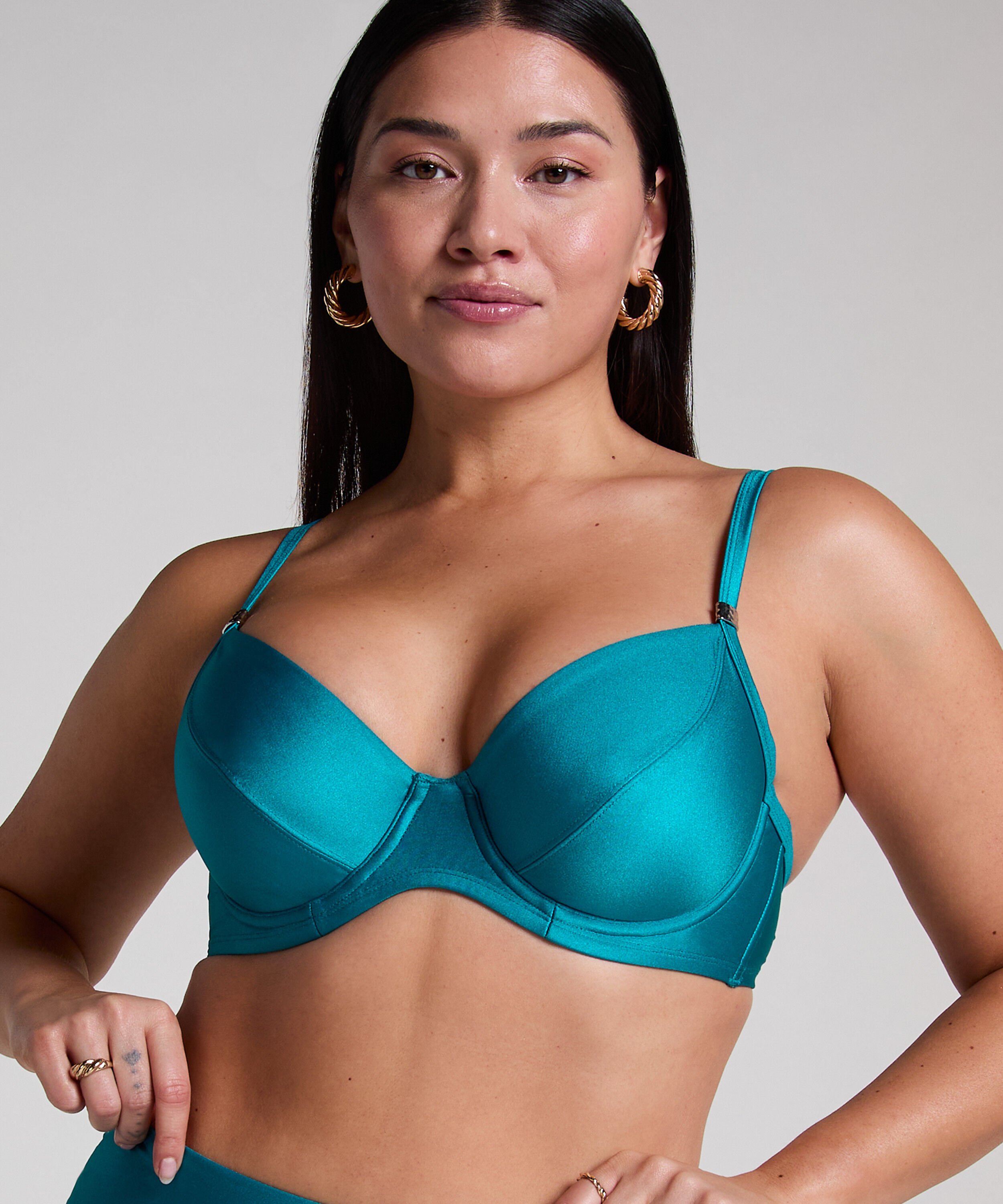 Aqua Non-Padded Underwired Bikini Top