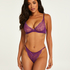 Isabelle Non-Padded Underwired Bra, Purple