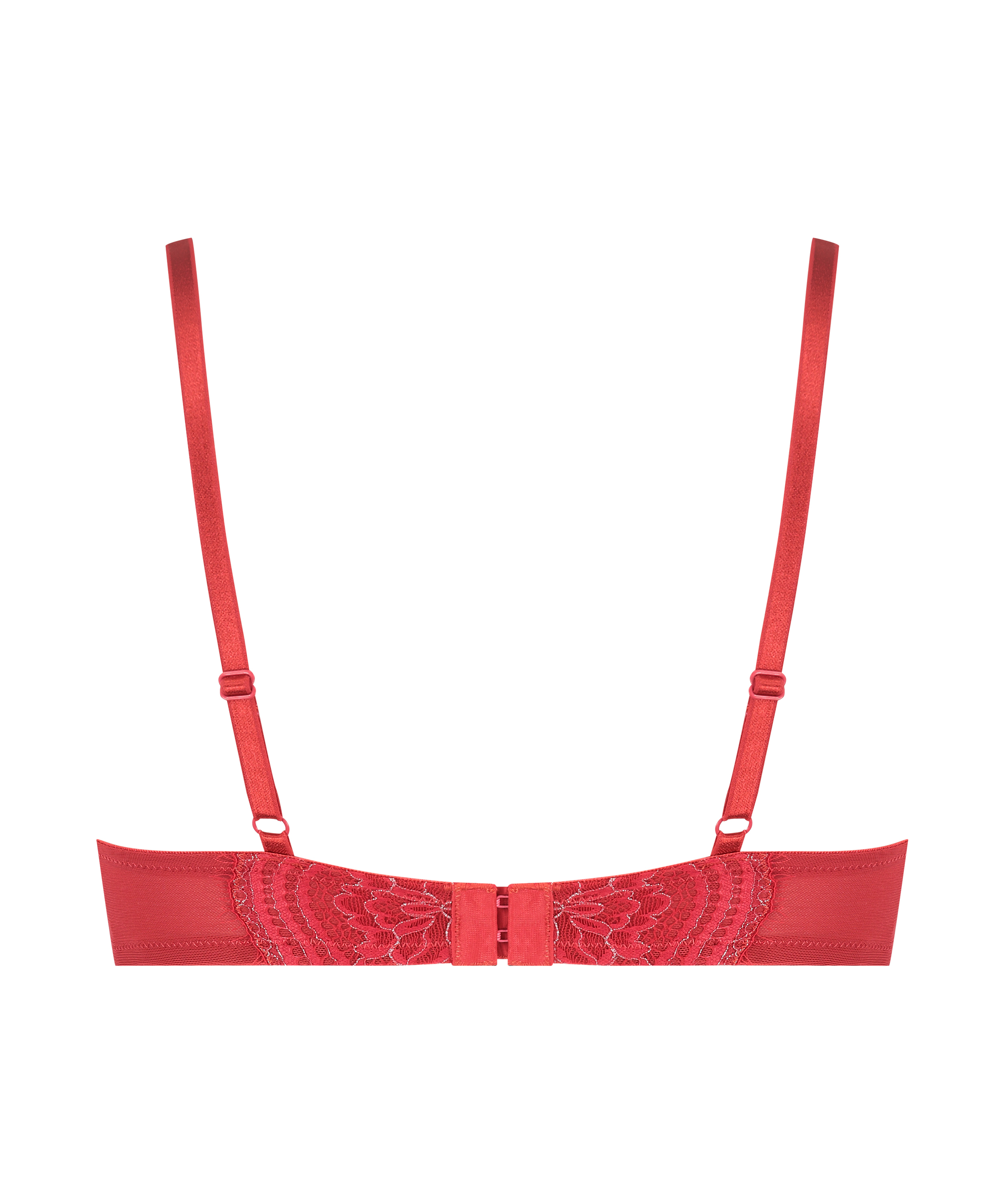 Harriet Non-Padded Underwired Bra, Red, main