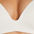 Mona padded non-underwired bra, White