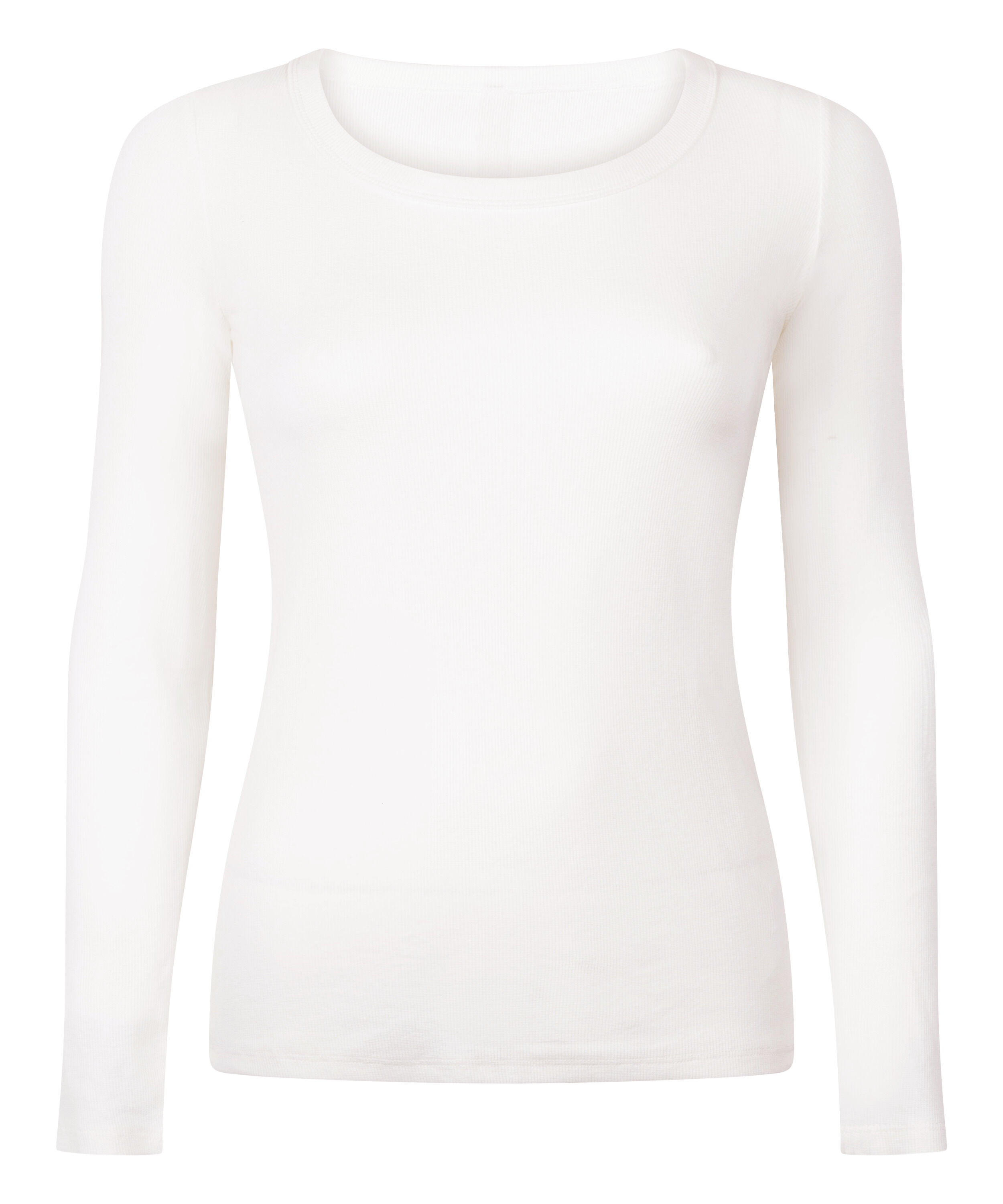 Cotton Pyjama Top, White