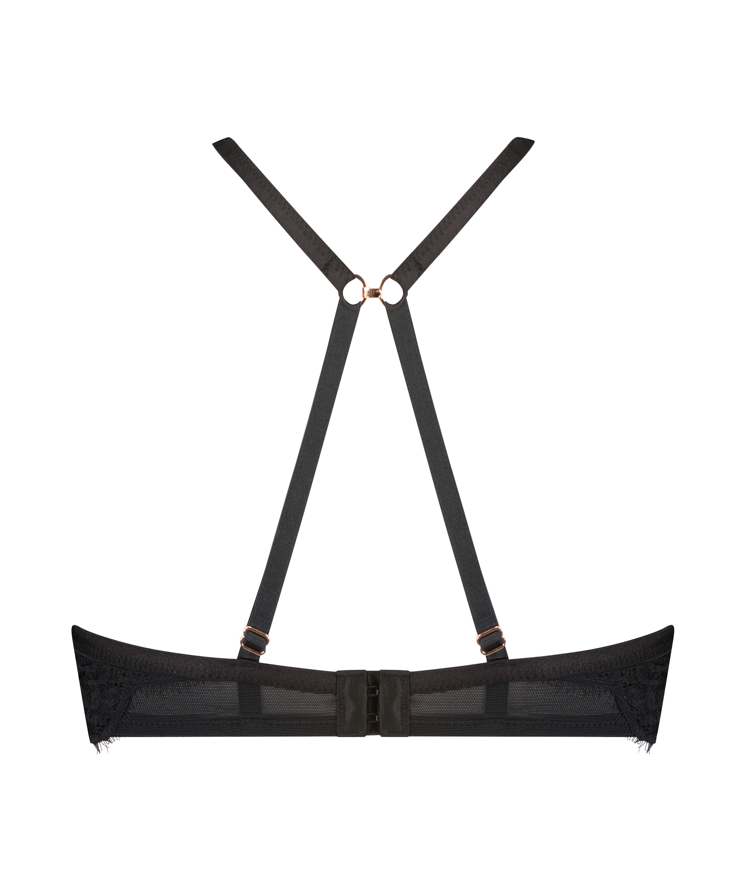 Elissa Non-Padded Underwired Bra Lucy Hale, Black, main