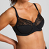 Sophie Non-Padded Underwired Bra, Black