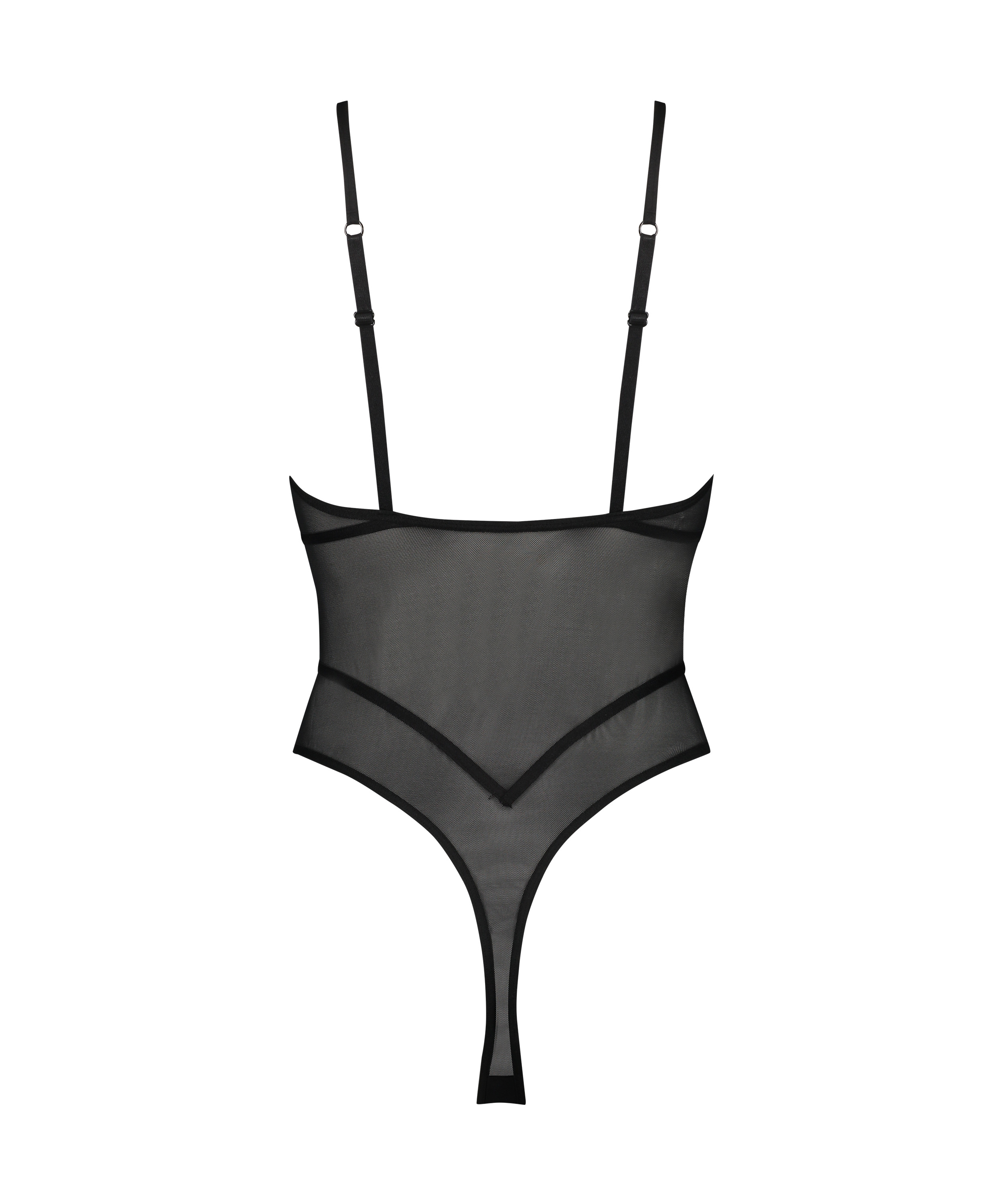 Sexy Mesh Body, Black, main