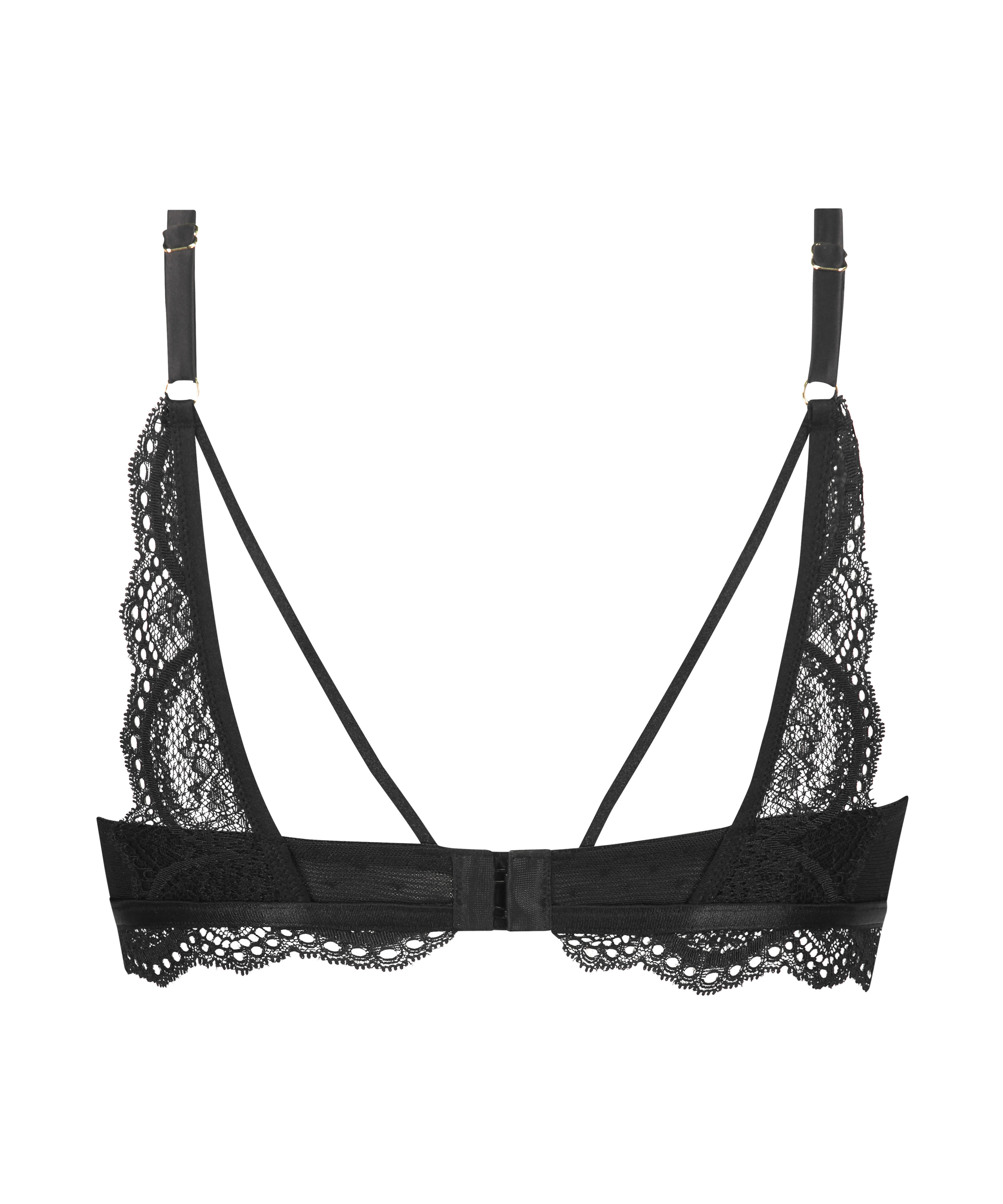 Fleur Padded Underwired Bra Nyakim, Black, main