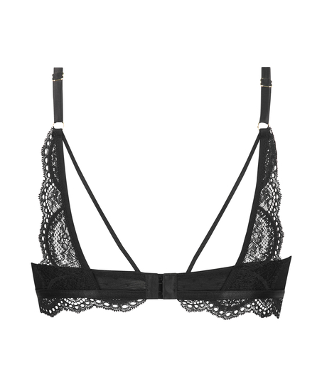 Fleur Padded Underwired Bra Nyakim, Black