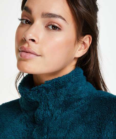 Fleece Snuggle Top, Blue