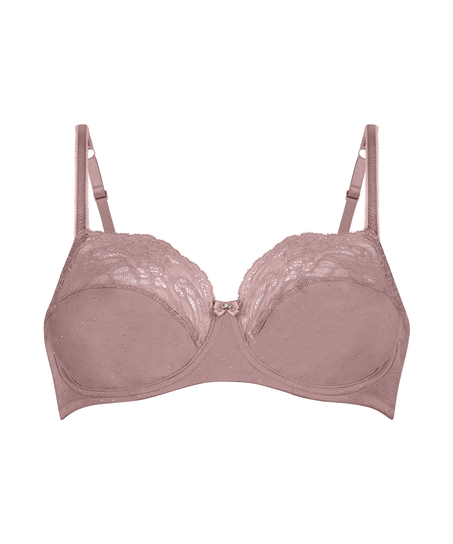 Sophie Non-Padded Underwired Bra, Pink