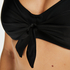 Unformed Clasp Bikini Top Sunset Dreams, Black