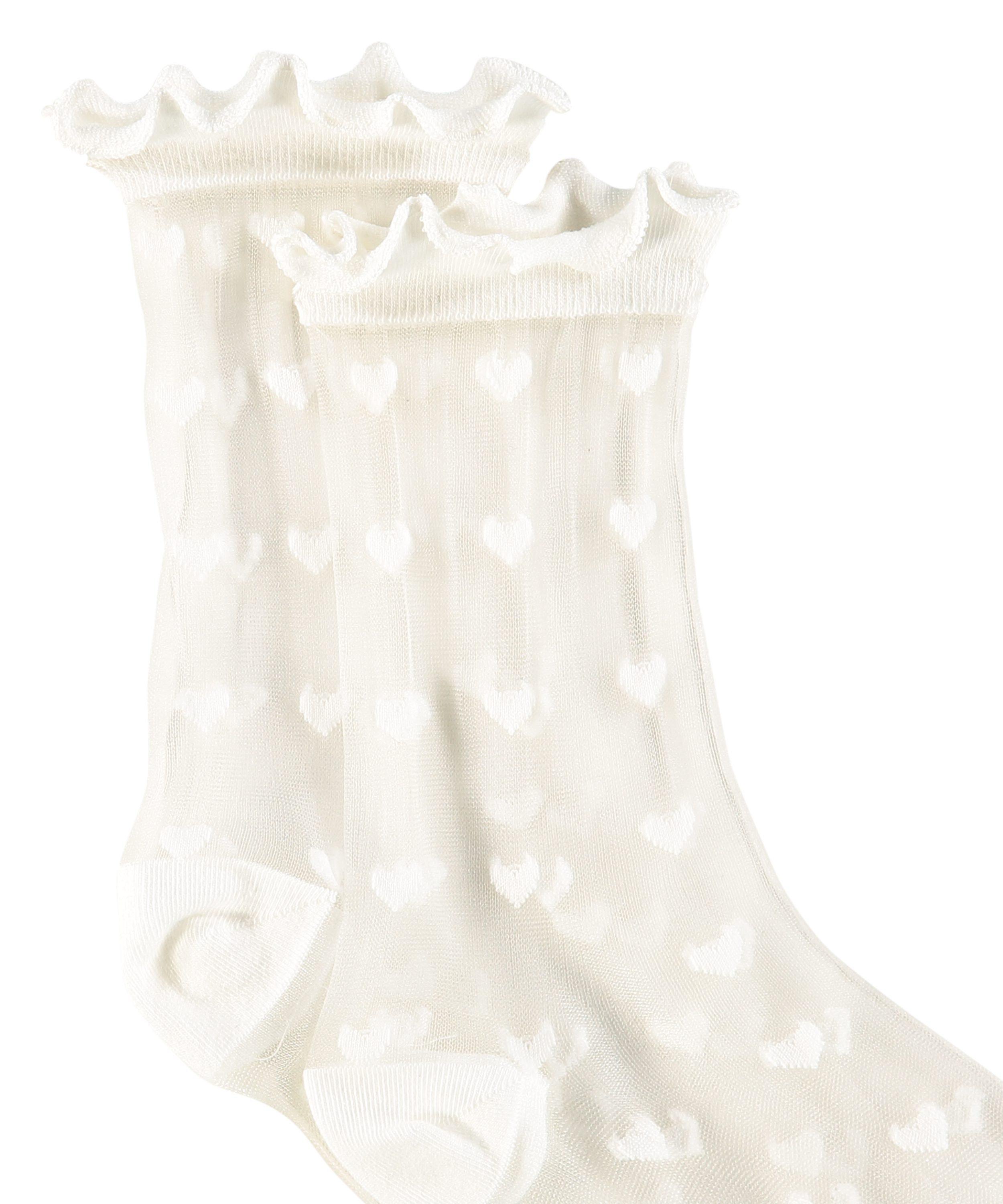 1 pair of Fashion socks, White, main