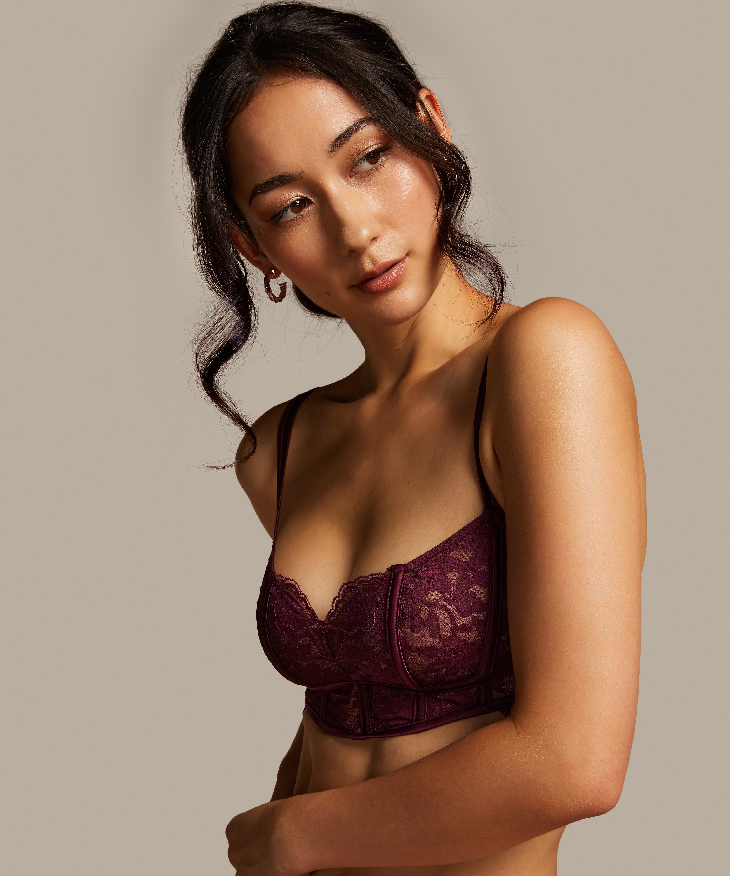 Kea Bralette, Purple, main