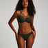 Scallop Rio Bikini Bottoms, Green