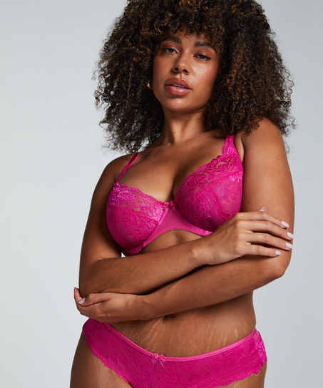 Ida Non-Padded Underwired Bra, Pink