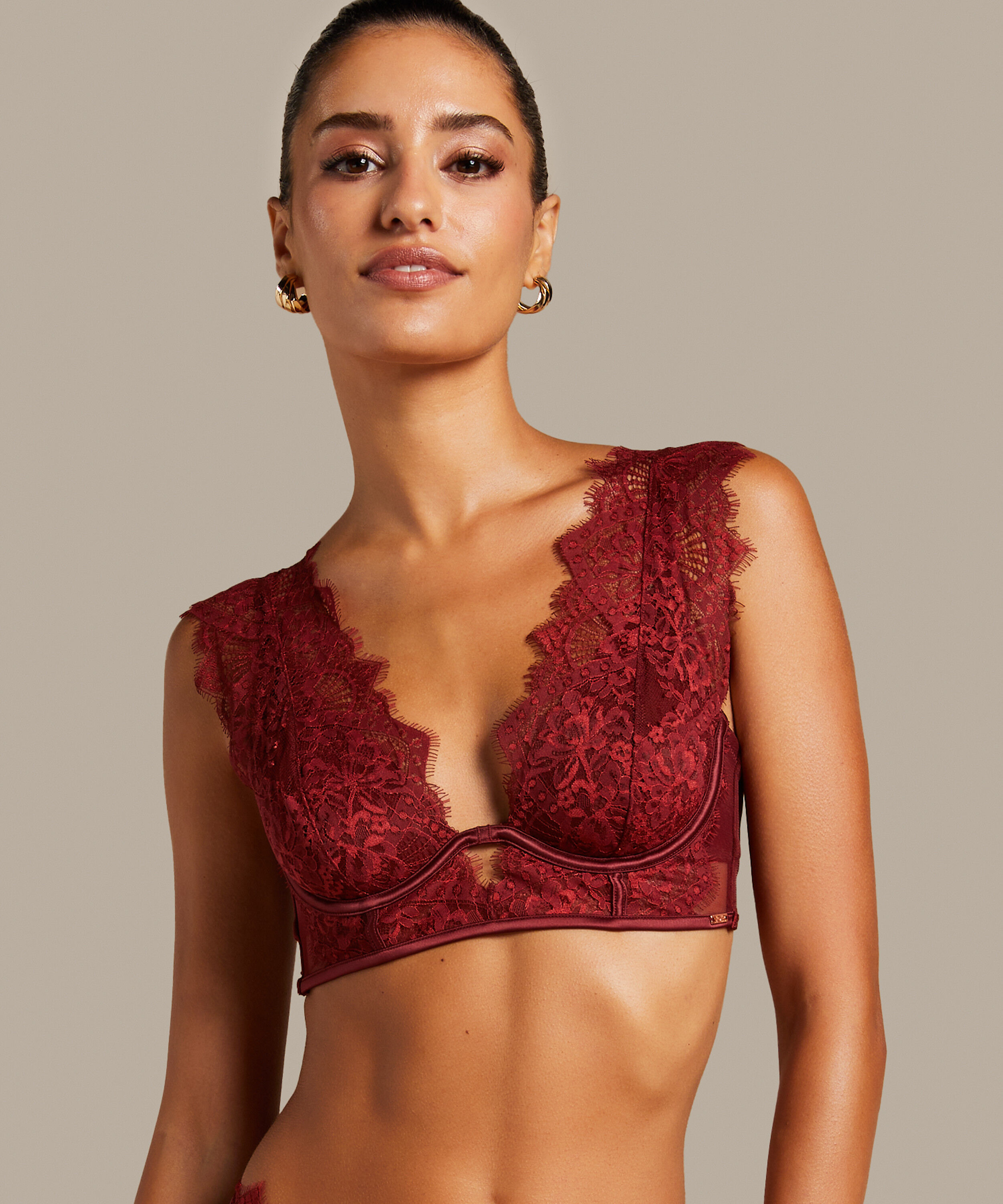 Zoe Non-Padded Underwired Longline Bra