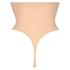 Firming high waisted thong - Level 2, Beige