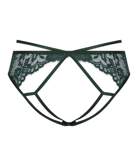 Iggy Open Crotch Brazilian, Green